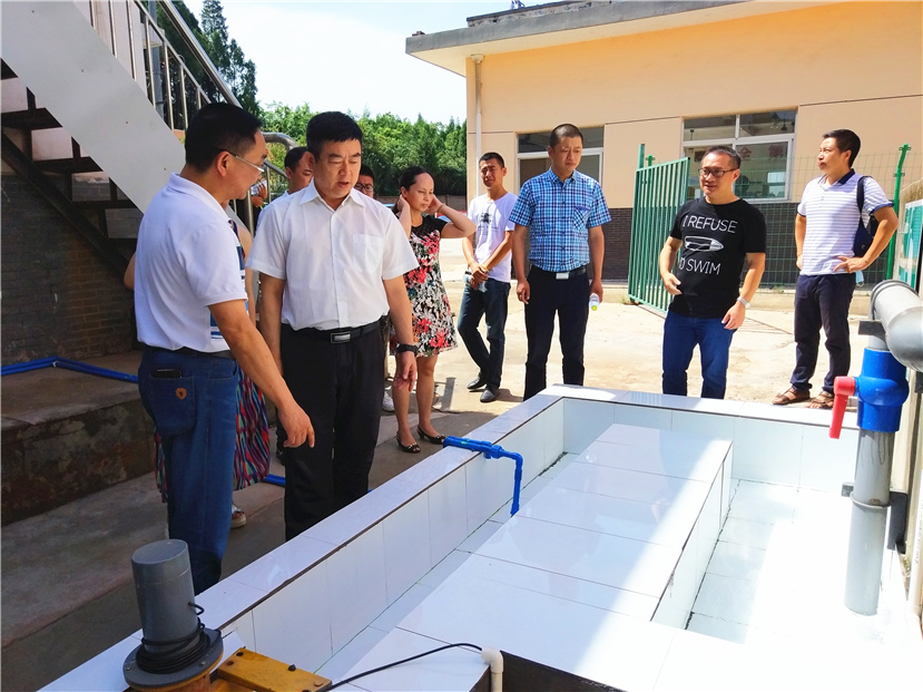 市國資委黨委書記、主任雷光明一行到固廢處置公司檢查工作