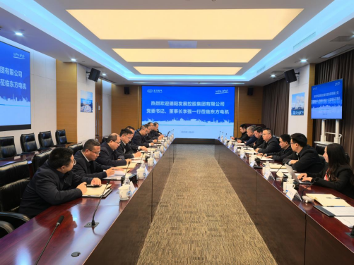 深化央地協(xié)同 共譜發(fā)展新篇——集團黨委書記、董事長李強率隊赴東方電機交流座談